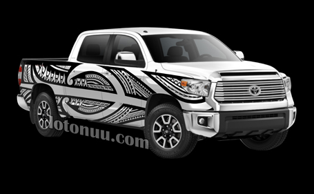 samoan tattoo car